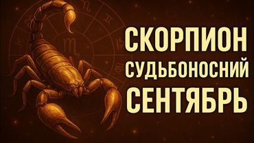 Скорпион. Гороскоп на сентябрь. Тайны, которые изменят вашу жизнь. Гороскоп на  каждый день .2025