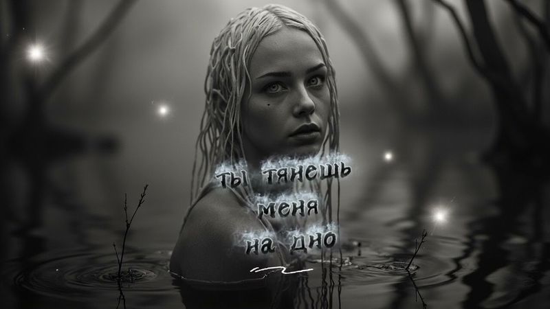 Ты тянешь меня на дно