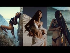 Canon RF 35mm | Откровенная фотосессия на пляже "POV"