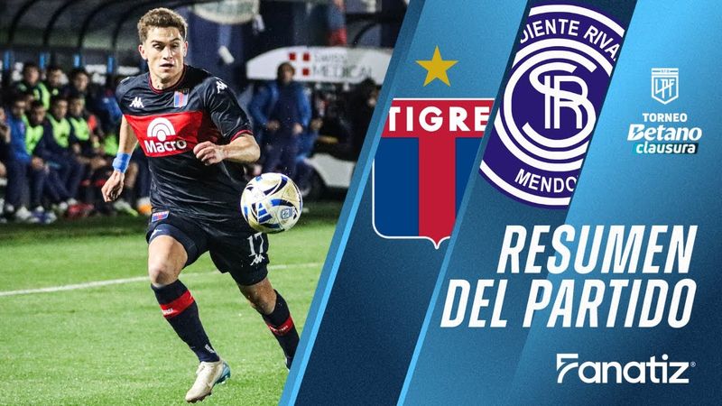 Tigre 1-1 Independiente Rivadavia - Resumen del Partido | #torneoclausura2025