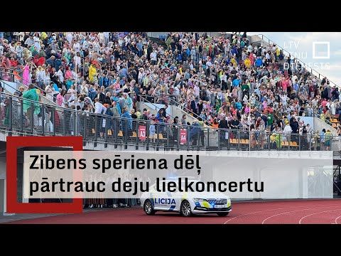 Tehnisku problēmu dēļ pārtraukts tautas deju lielkoncerts “Es atvēru Laimas dārzu”