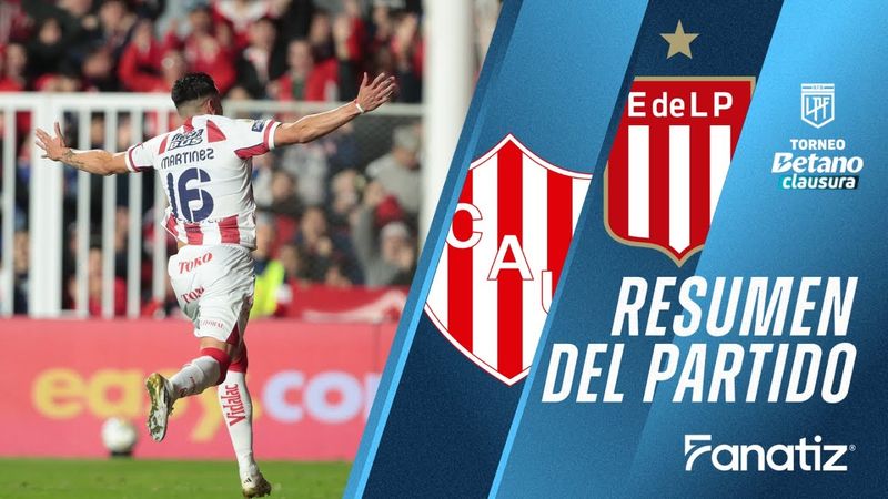 Union Santa Fe 1 vs. Estudiantes de La Plata 0 - Resumen del Partido - #TorneoClausura2025