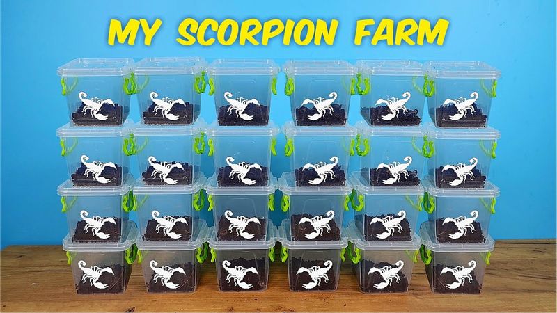 Моя скорпіонова ферма! Навіщо мені стільки скорпіонів? 🦂🦂🦂