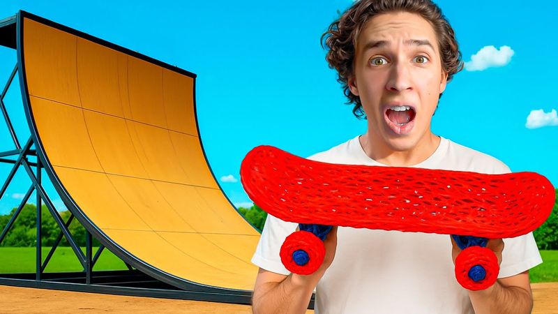 НАПЕЧАТАЛ СКЕЙТ на 3D Принтере