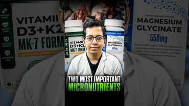 Most Important Supplements (Micronutrients) | Dt.Bhawesh | #dietitian #vitamind #magnesium #shorts