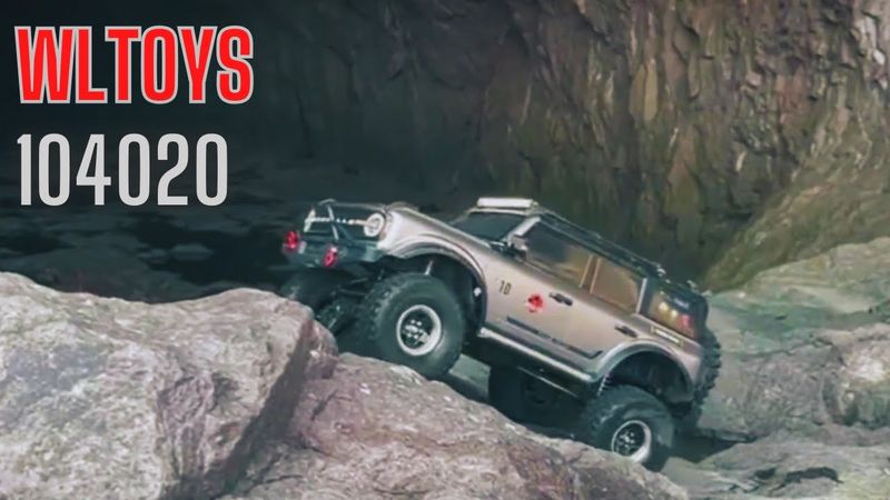 RC CAR WLTOYS 104020 FORD BRONCO OFF-ROAD 4X4