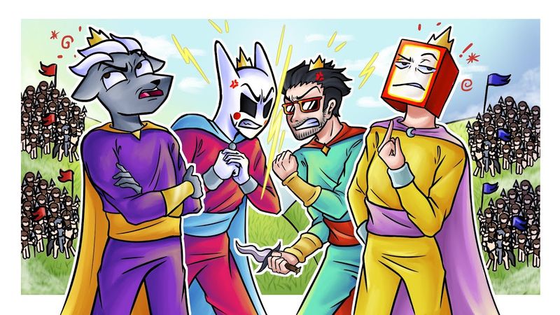 КОРОЛЕВСКОМУ РЕВАНШУ БЫТЬ ИЛИ НЕТ? УГАРНАЯ БИТВА КОРОЛЕЙ - Dice Kingdoms (БИТВА КОРОЛЕВСТВ)