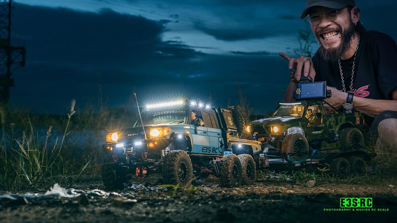 Rc Crawler Trx-4 Hilux, RC6WD Land Cruiser 79  | Rc Cars Off-Road & Difficult Rescue