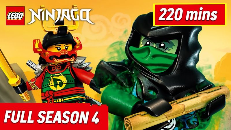 NINJAGO: Masters of Spinjitzu SEASON 4 COMPILATION 🏹️ | Action Cartoons for Kids 🔥 LEGO® NINJAGO®