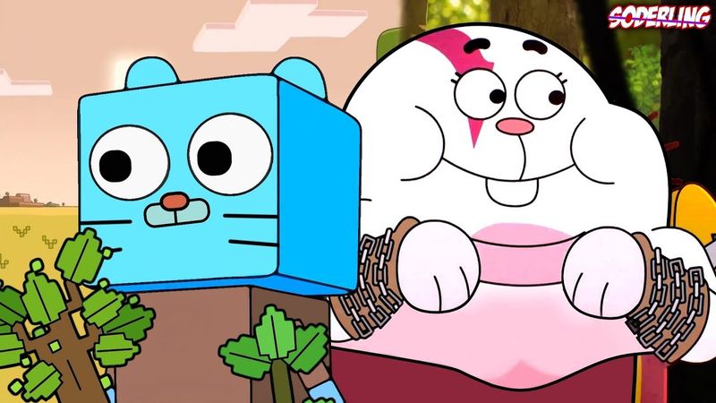 Майнкрафт в "Удивительном Мире Гамбола" - Пасхалки 5: Игры