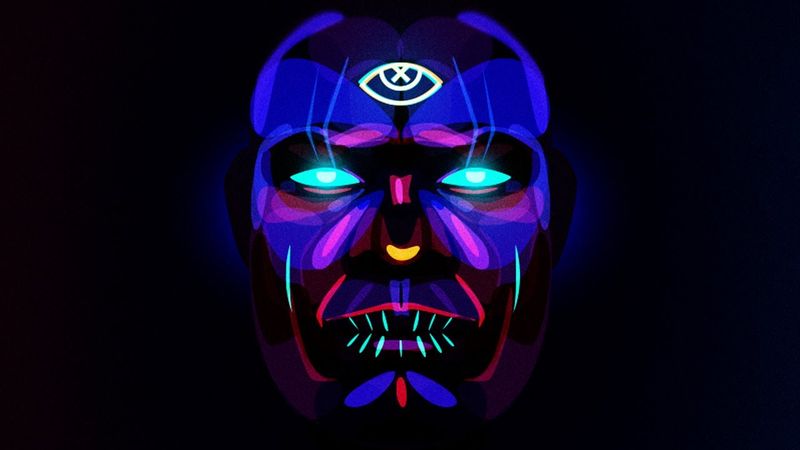 ACID PSYTRANCE 👽 PSYCHEDELIC TRANCE ★ Ethnic Reality Music Visualizer ★ ALIEN ANCESTORS Mix 2022