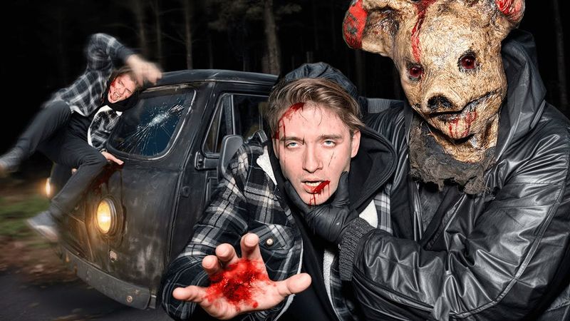 МЕНЯ СБИЛИ НА МАШИНЕ МАНЬЯКА. МЫ ПОПАЛИ В ЛОВУШКУ НА ФЕРМЕ