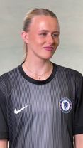 On set with Hannah Hampton! 😉🤣 #Chelsea #CFC #Ballondor #CFCW #Football 