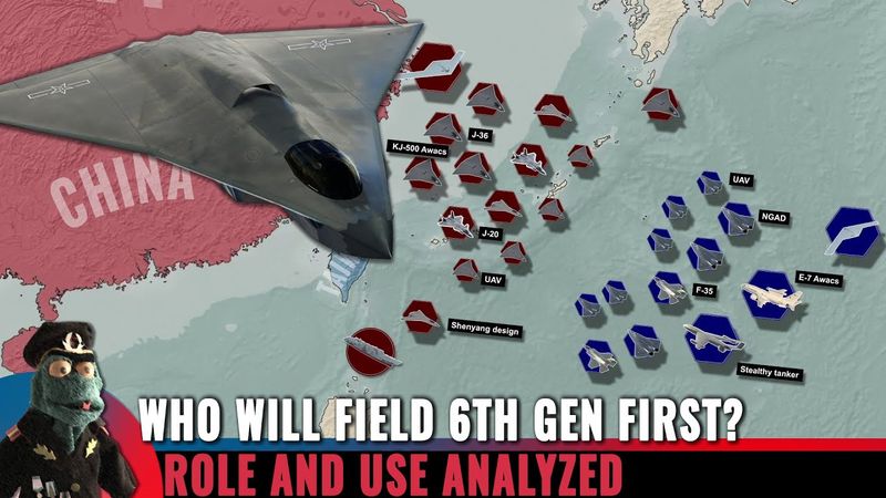 How come China caught up to US' 6th gen fighter development?