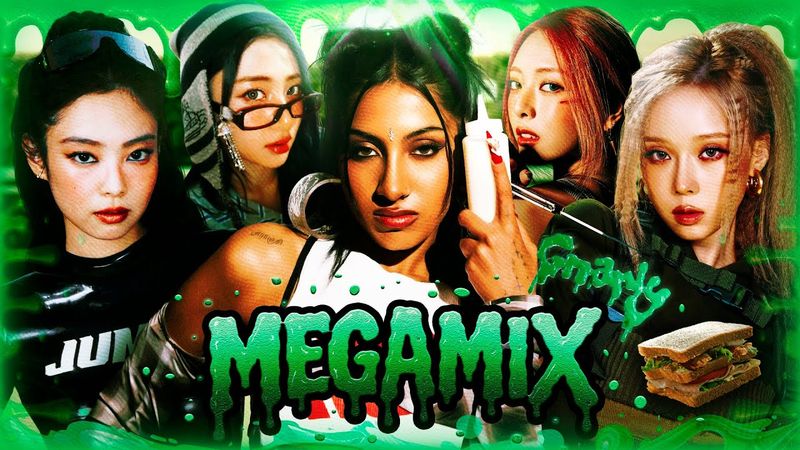 GNARLY MEGAMIX - KATSEYE x BLACKPINK x aespa x LE SSERAFIM x ITZY (& MORE) {50+ Songs MASHUP} 🥪