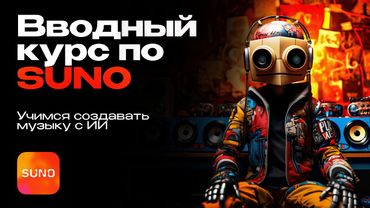 Вводный курс по Suno Studio. Все про промты, делаем трек, работа с вокалом, биты, персоны, режимы.