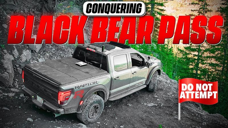 Black Bear Pass in My Ford Raptor R — America’s Most Dangerous Off-Road Trail!