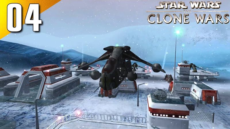 The Clone Wars: 100% (Jedi Master) Walkthrough Part 4 - The Evacuation of Rhen Var (No Commentary)