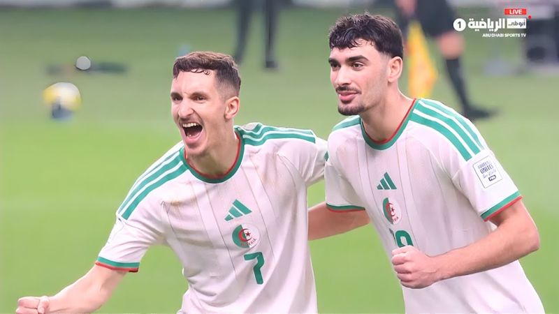 ملخص مباراة الجزائر و البحرين 5-1 اليوم | اهداف مباراة الجزائر و البحرين | مهرجان اهداف | كأس العرب