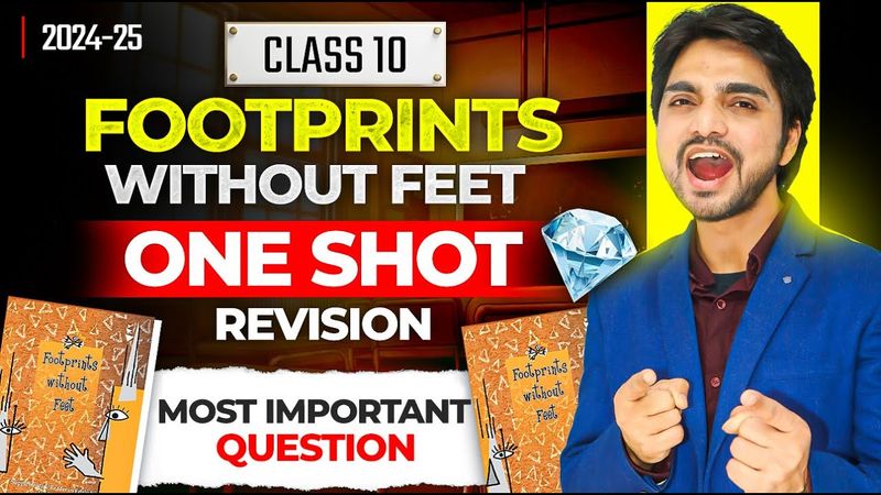 DIAMOND LIVE CLASS 10th FOOTPRINTS WITHOUT FEETONE SHOT REVISION | ALL CHAPTERS/SUMMARY/LONG ANSWERS