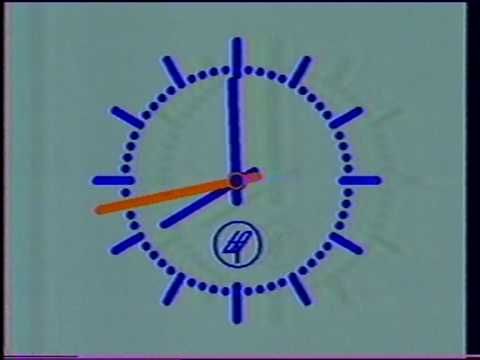 BT1 Bulgarian TV 1988 Clock