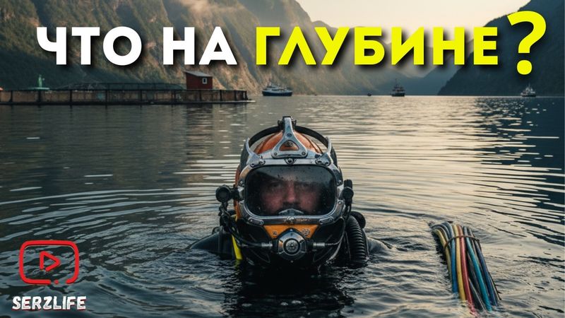 ПРОМЫШЛЕННЫЙ Дайвер в НОРВЕГИИ - про СТРАХ, работу на Глубине и ДЕНЬГИ