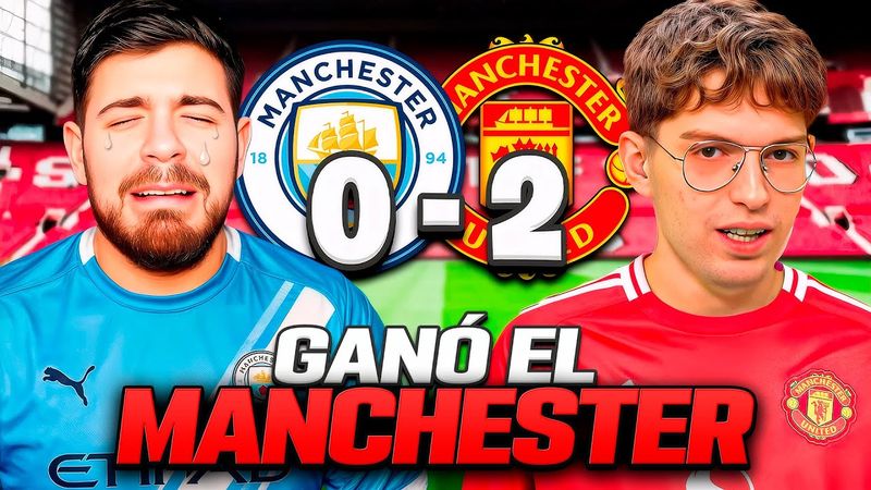GANÓ EL MANCHESTER UNITED EL DERBY. DEBATE CON DAVO DESDE EL AEROPUERTO. HABLAMOS DE TODO.