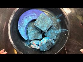 Dusty Dyed Blue Gym Chalk