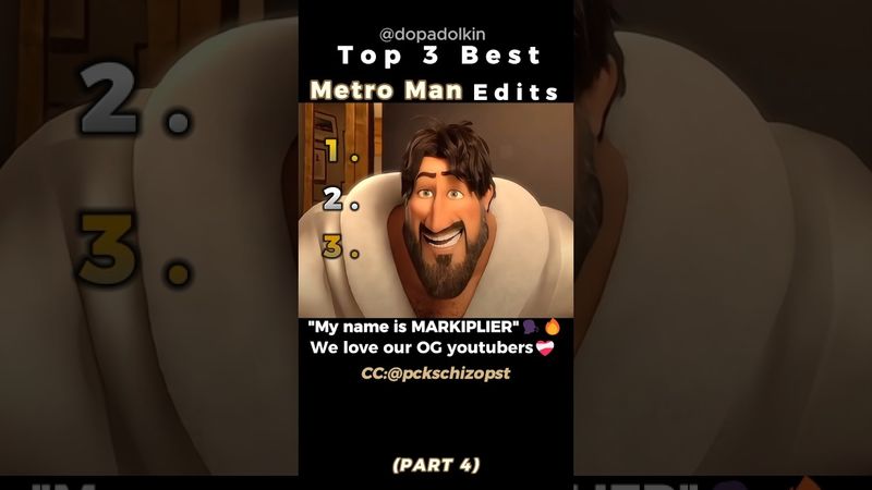 Ranking the Best Metro Man Edits PART 4