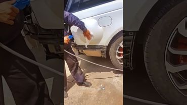 Inflating a Car Like a Balloon?! 😂 This is the most satisfying way to remove a car wrap! #cars