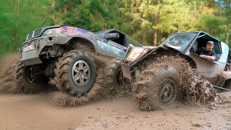 МЫ ОФИГЕЛИ! BMW X5 против УАЗ, КОНКУРЕНТЫ для off road БАГГИ и Ford Bronco?