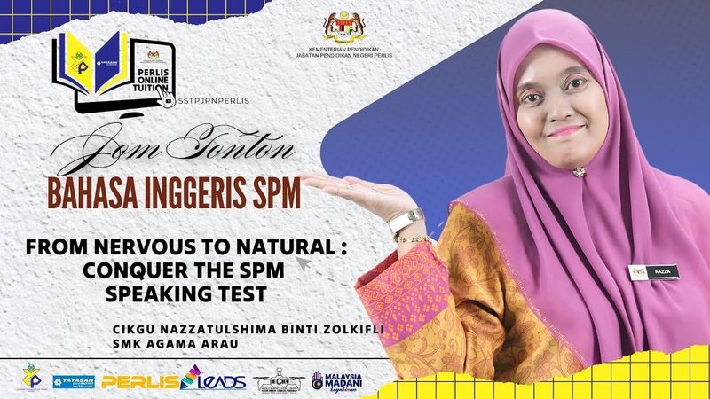 PERLIS ONLINE TUITION (POT2025) : SPM - BAHASA INGGERIS