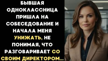 Она пришла на собеседование и начала меня унижать, не понимая, что разговаривает с директором...