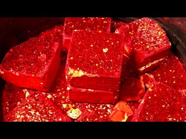 Dusty Red Orange Dyed Freshies