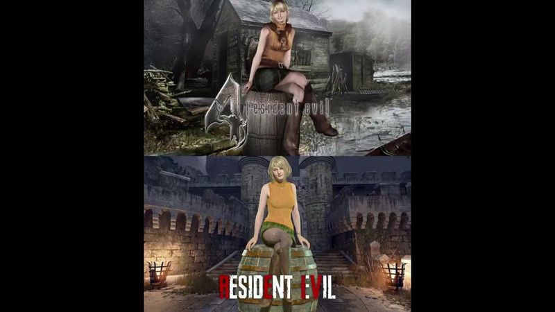 Resident Evil 4 (2005) vs Resident Evil 4 Remake (2023) Characters Comparison