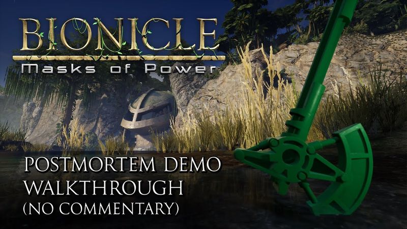 BIONICLE: Masks of Power - Postmortem Demo Walkthrough (No Commentary)