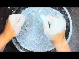 Dyed Chalk with Chalk Chunks