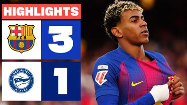 FC BARCELONA 3 - 1 DEPORTIVO ALAVÉS | HIGHLIGHTS LALIGA EA SPORTS