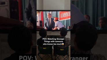 POV: Watching Stranger Things with someone who knows too much! #theory #strangerthings #eleven