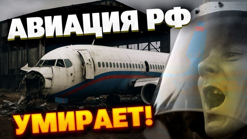 Двигателей нет, самолёты падают! Авиационный крах РФ: 1000 самолётов Путина сгорели на старте!