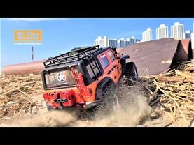 RC Car Absima CR 3.4 SHERPA(YK4102) Jeep Rubicon Sand Beach Bash Action 다대포 해수욕장 오프로드 액션