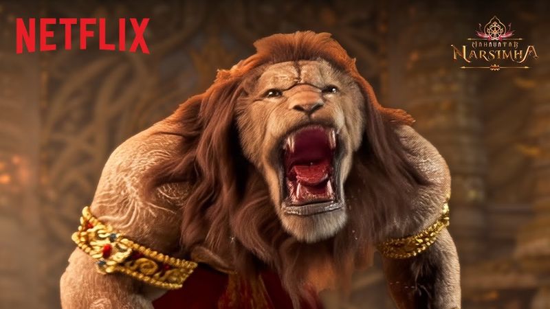 Lord Vishnu’s MAJESTIC Entry in His Narsimha Avatar | Mahavatar Narsimha | Netflix India
