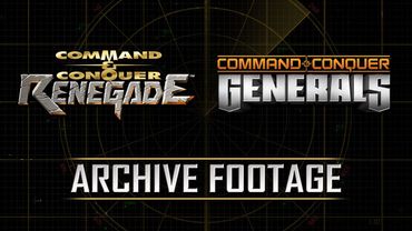 Command & Conquer Archive Footage from Renegade and Generals