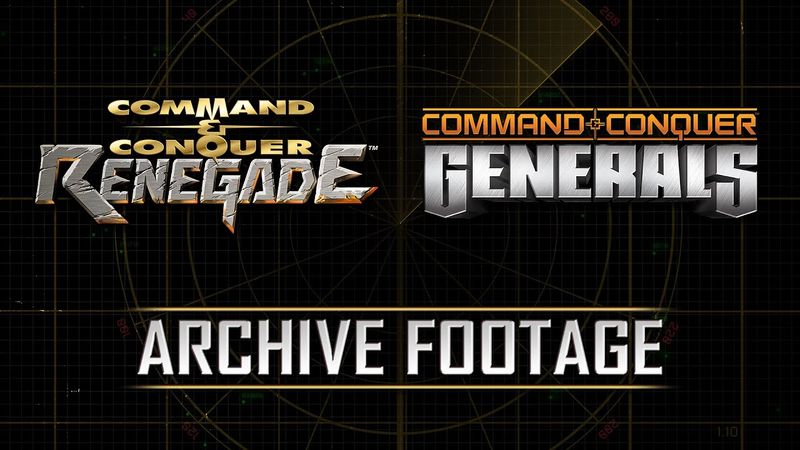 Command & Conquer Archive Footage from Renegade and Generals