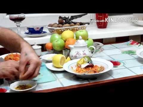 СКУМБРИЯ  С  ОВОЩАМИ  В  МИКРОВОЛНОВКЕ.