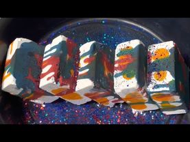 Floury Dyed Drizzled Chalk