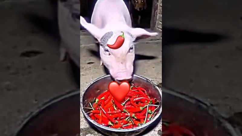 🌶️🐷😹🌶️ ÖĞRENDİ #funny #fun #kulgili #funnyvideo #kulgilivideo #köpek #domuz #kanqal #alabayi #it