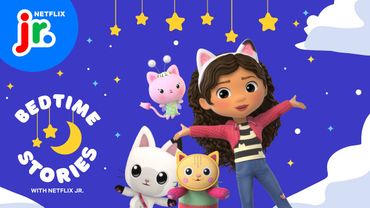 Cozy Up for Kitty Naptime with Gabby & Pandy 🌙 Gabby's Dollhouse | Bedtime Stories with Netflix Jr