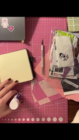 [тгк: стикер тэрапи] #collage #sketchbook #artjournal #MixedMedia #ко...