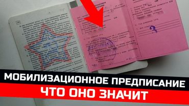 Вклеили мобилизационное предписание что оно значит. Мобилизация 2025